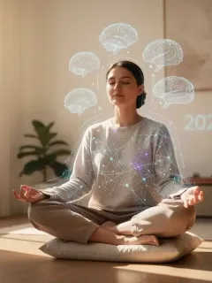 Person meditating for improved self-awareness by March 2026