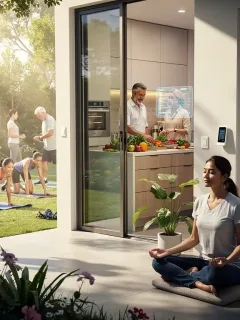 Diverse US adults engaging in healthy activities to boost their immune system in 2026