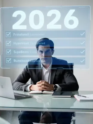 Focused person at desk overcoming procrastination in 2026