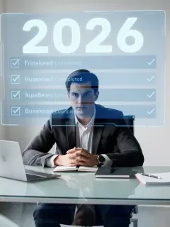 Focused person at desk overcoming procrastination in 2026