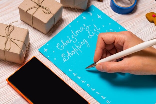A person writing in a journal with a pen, surrounded by positive affirmations and inspiring quotes on sticky notes.