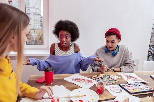 A diverse group of people engaged in various activities like volunteering, creating art, teaching, and community gardening. The image celebrates finding purpose through different avenues and highlights the joy and connection that comes from pursuing meaningful endeavors.