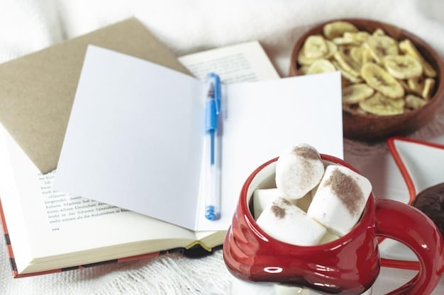 A close-up shot of a journal and pen on a wooden desk, surrounded by soft, natural light. The journal is open, with handwritten notes visible, suggesting a personal and reflective writing process.