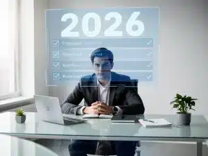 Focused person at desk overcoming procrastination in 2026