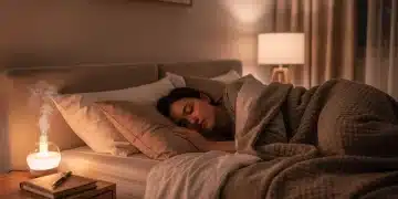 Peaceful bedroom scene illustrating deep sleep and emotional tranquility
